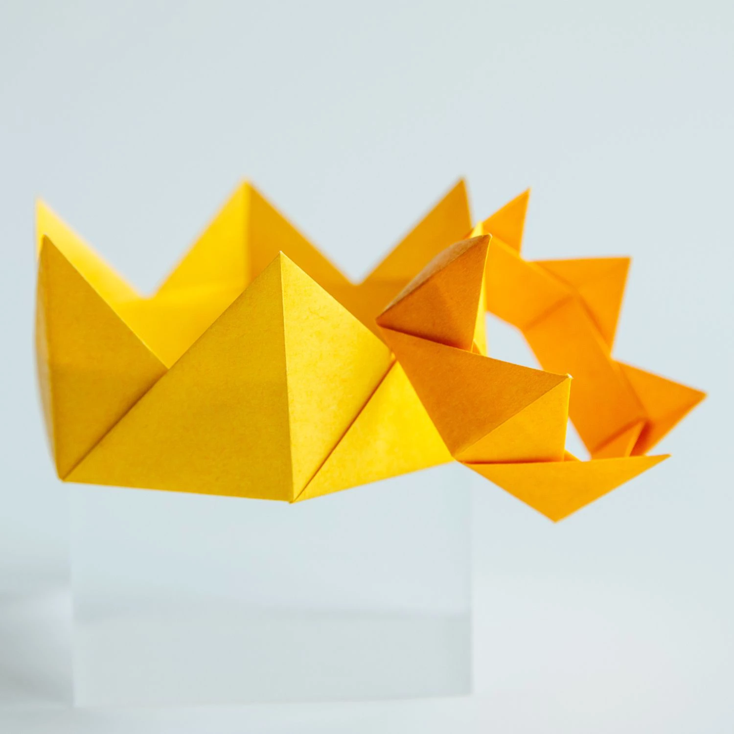 Origami Crown with 6 Pieces of Paper | origamiok