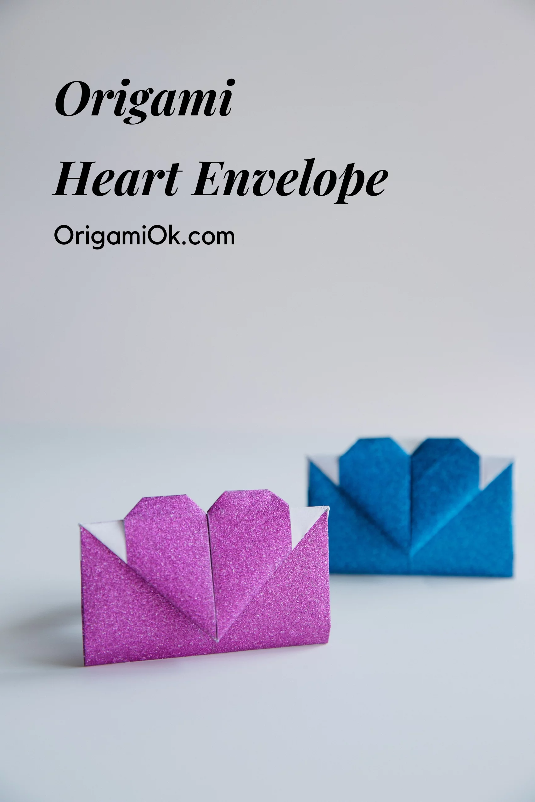Origami Heart Envelope