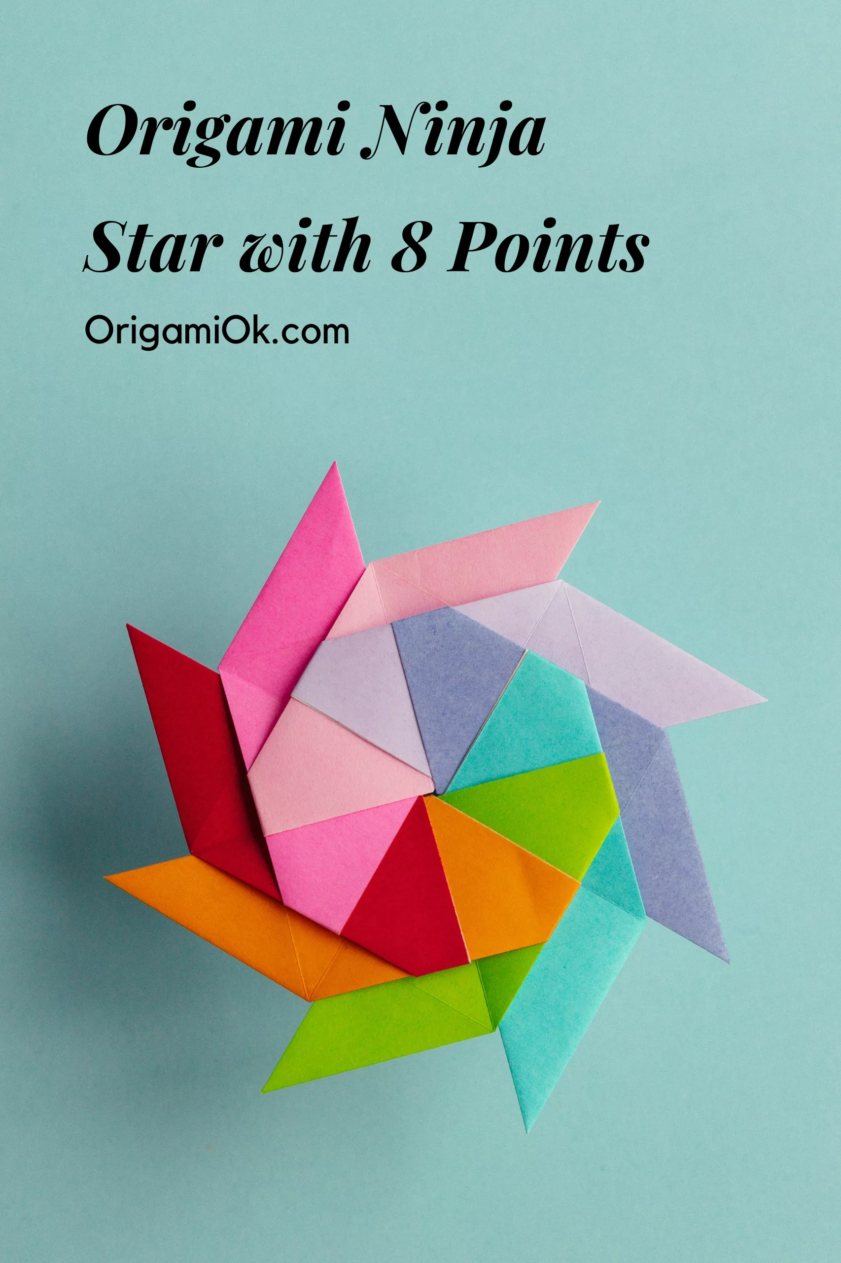 Origami Ninja Stars 8 Points