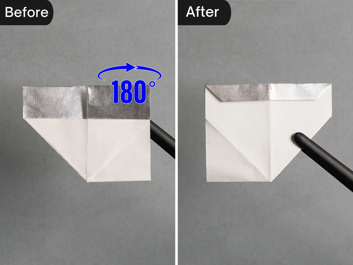 gum wrapper origami butterfly | origamiok