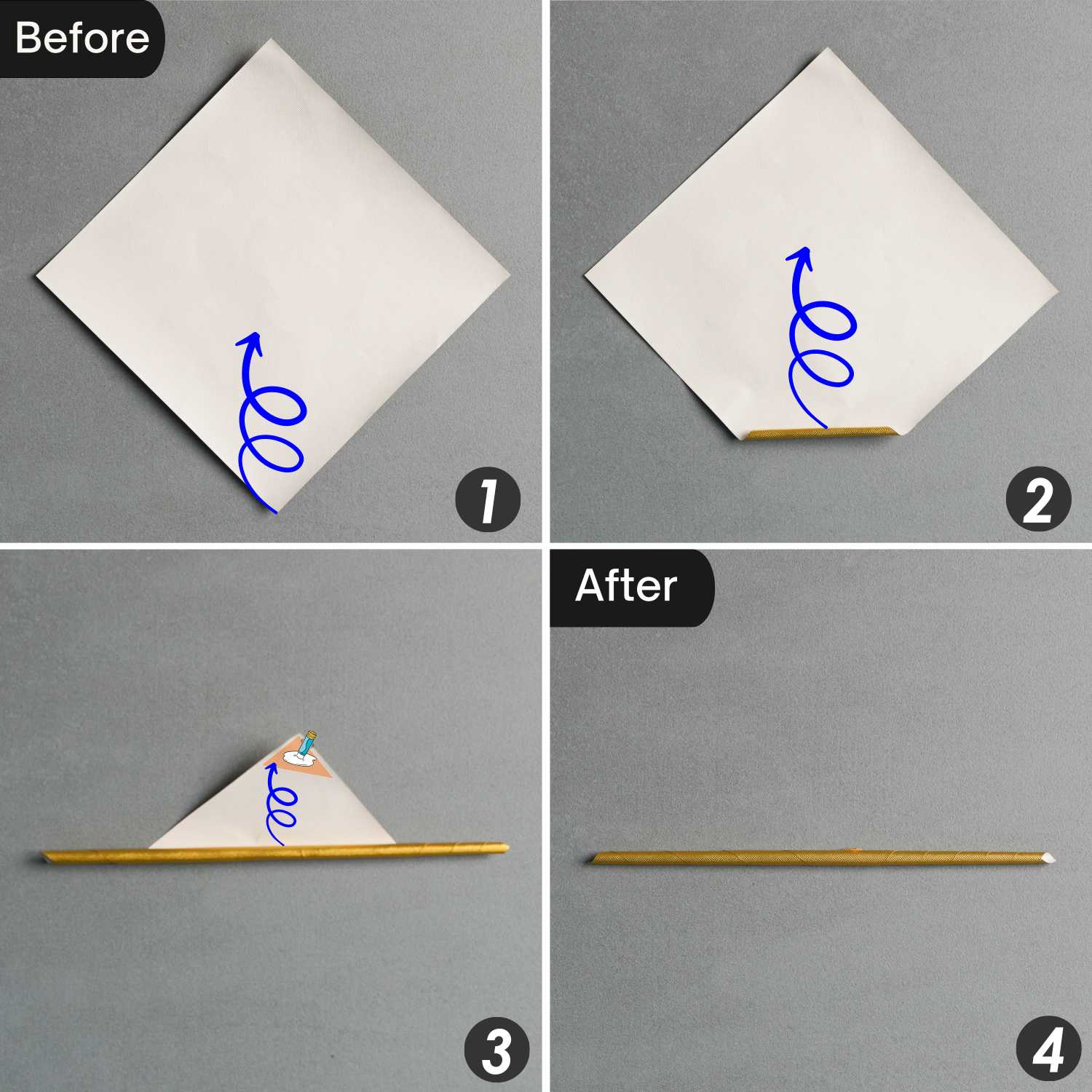 gum wrapper origami rose flower | origamiok