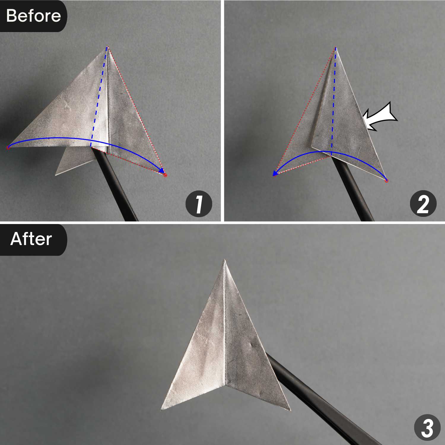 gum wrapper origami star | origamiok
