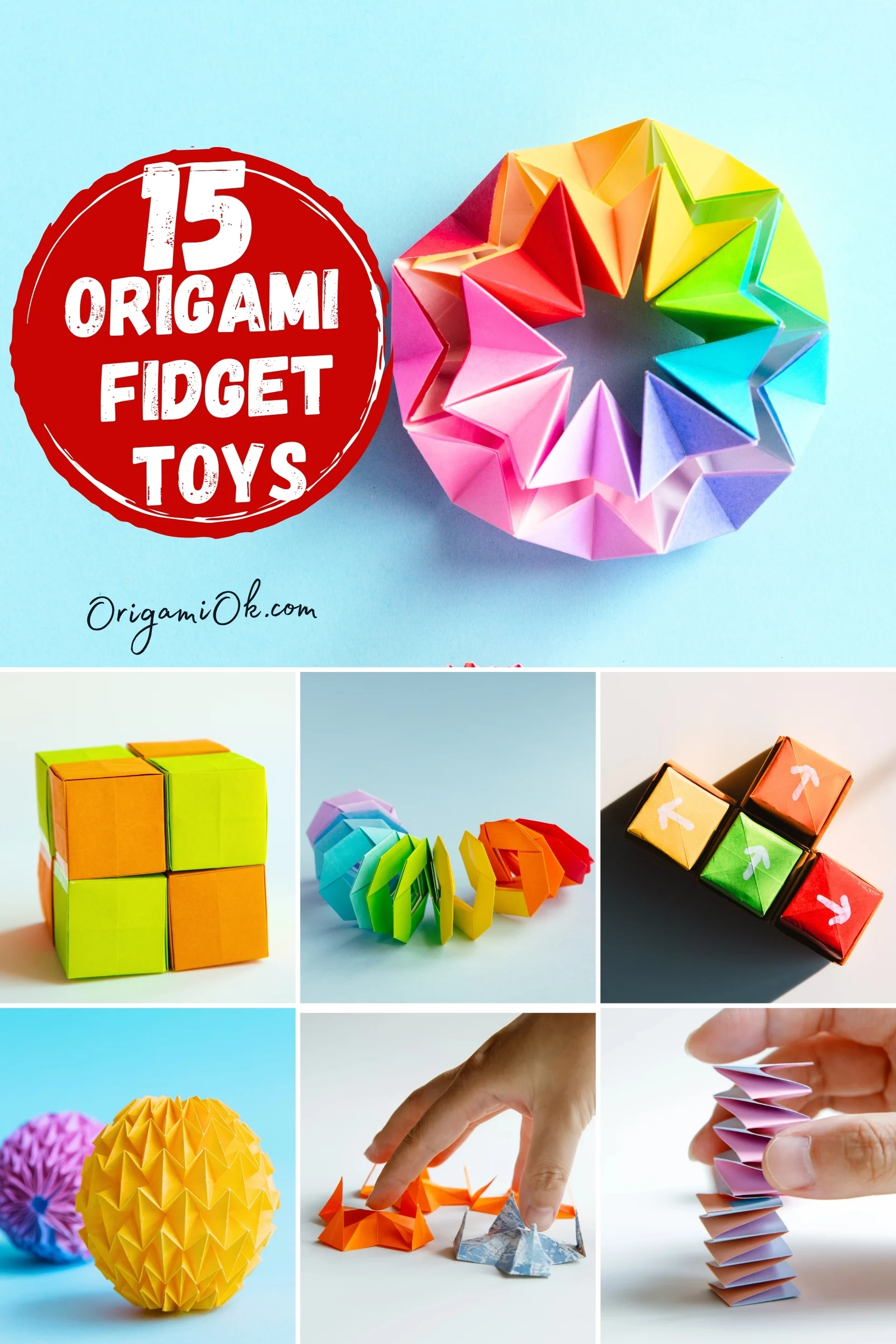 15 Easy Origami Fidget Toys for Focus and Fun