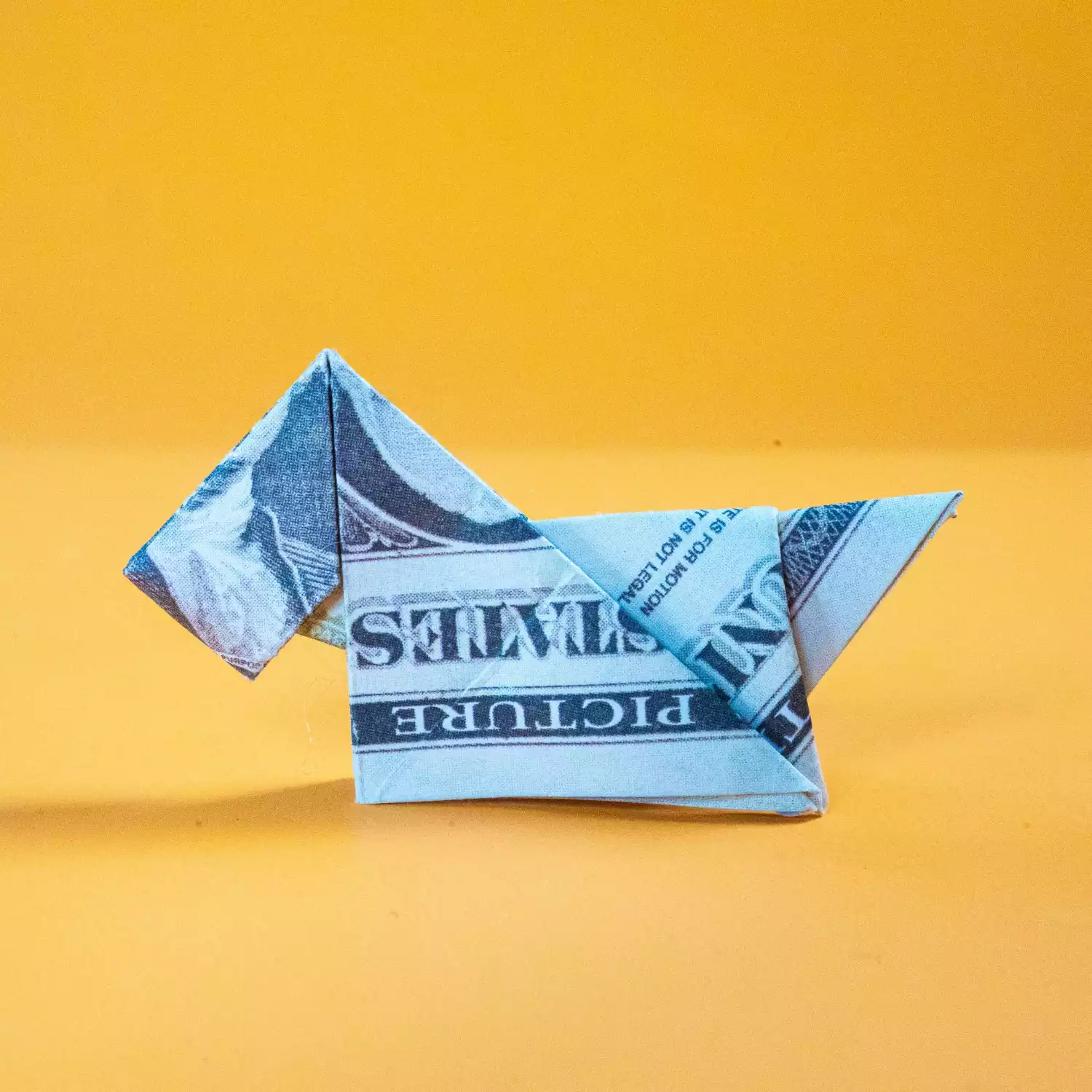 Dollar Bill Origami Dog | Origamiok