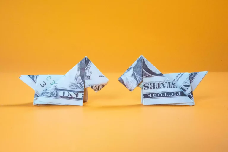 Easy Dollar Bill Origami Dog Instruction