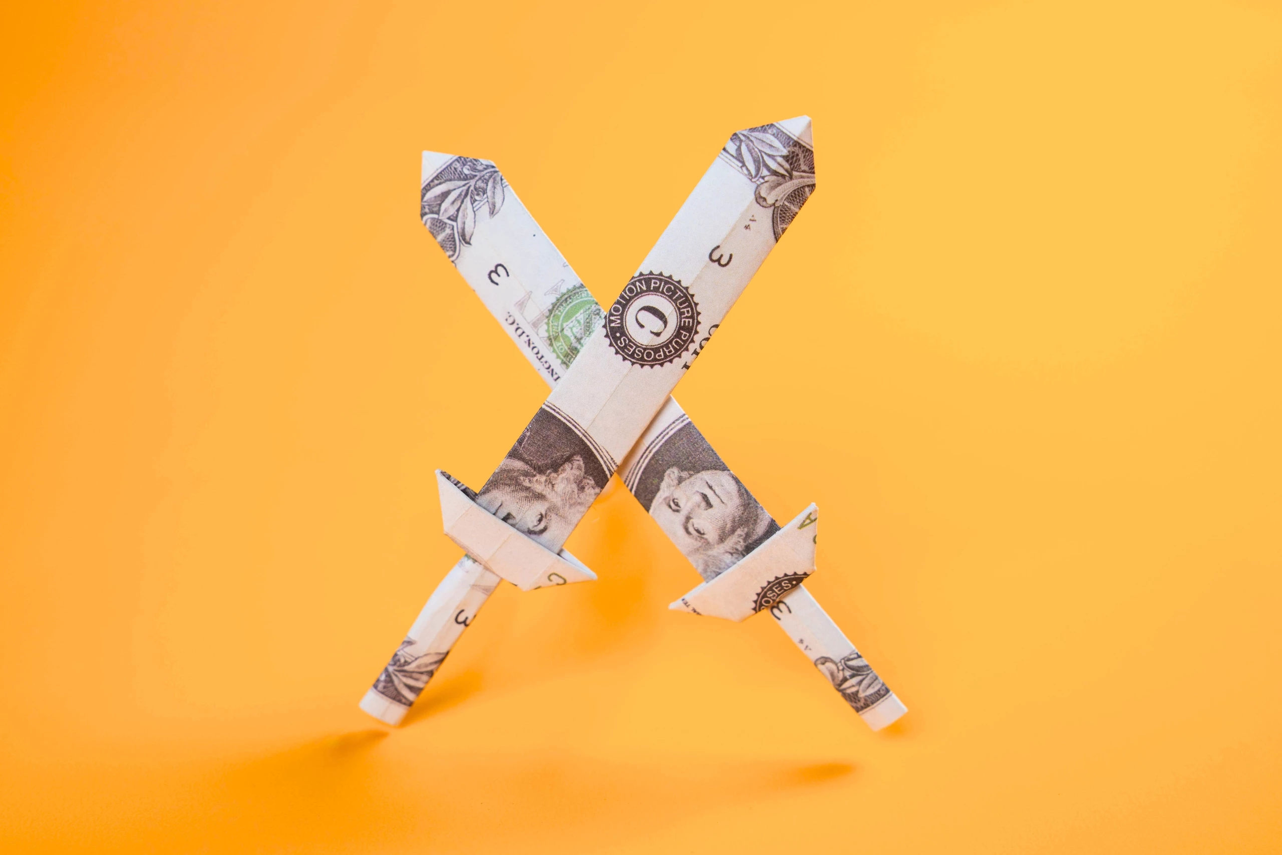 Dollar Bill Origami Sword | Origamiok