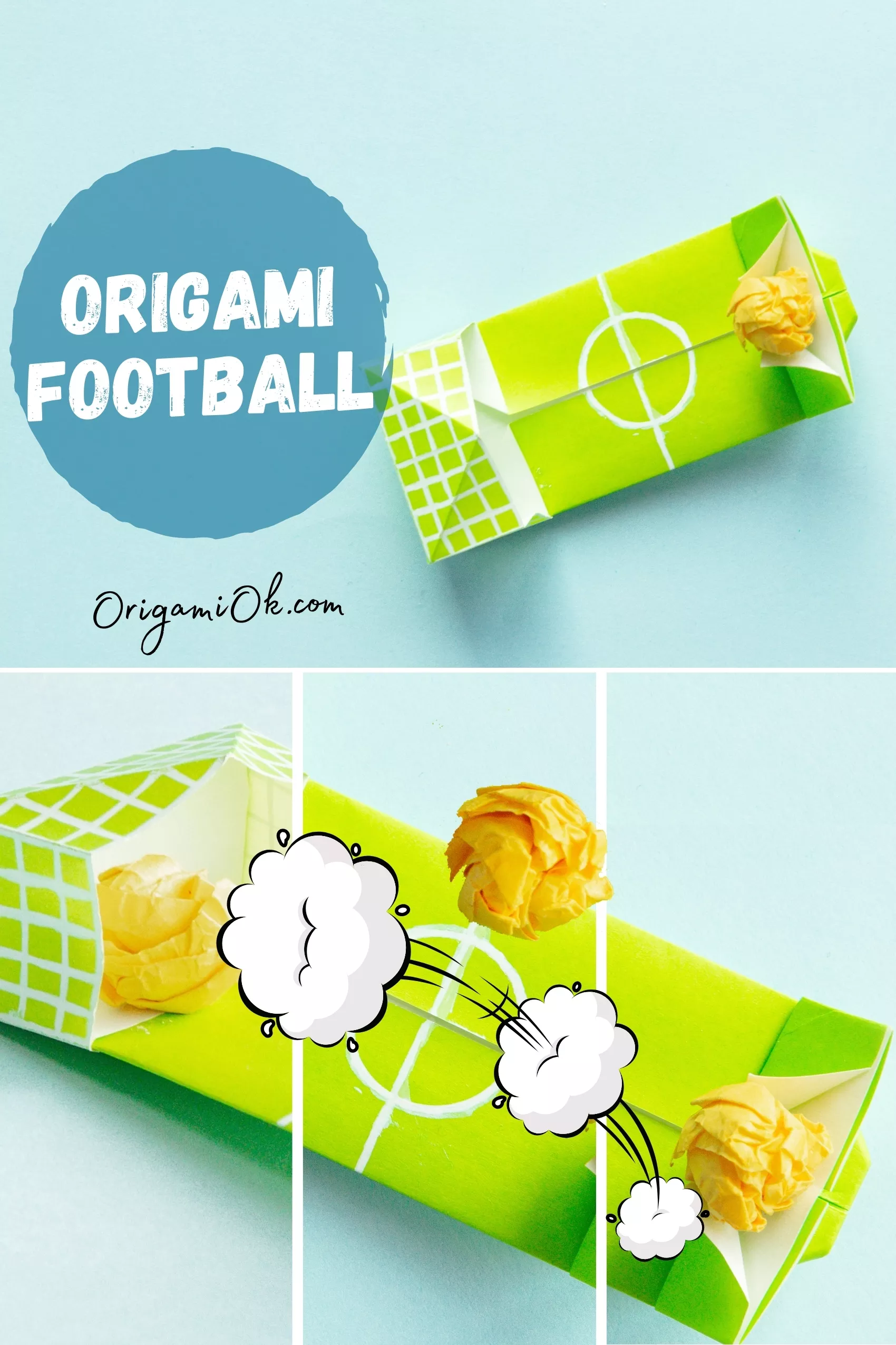 How to Fold an Origami Football