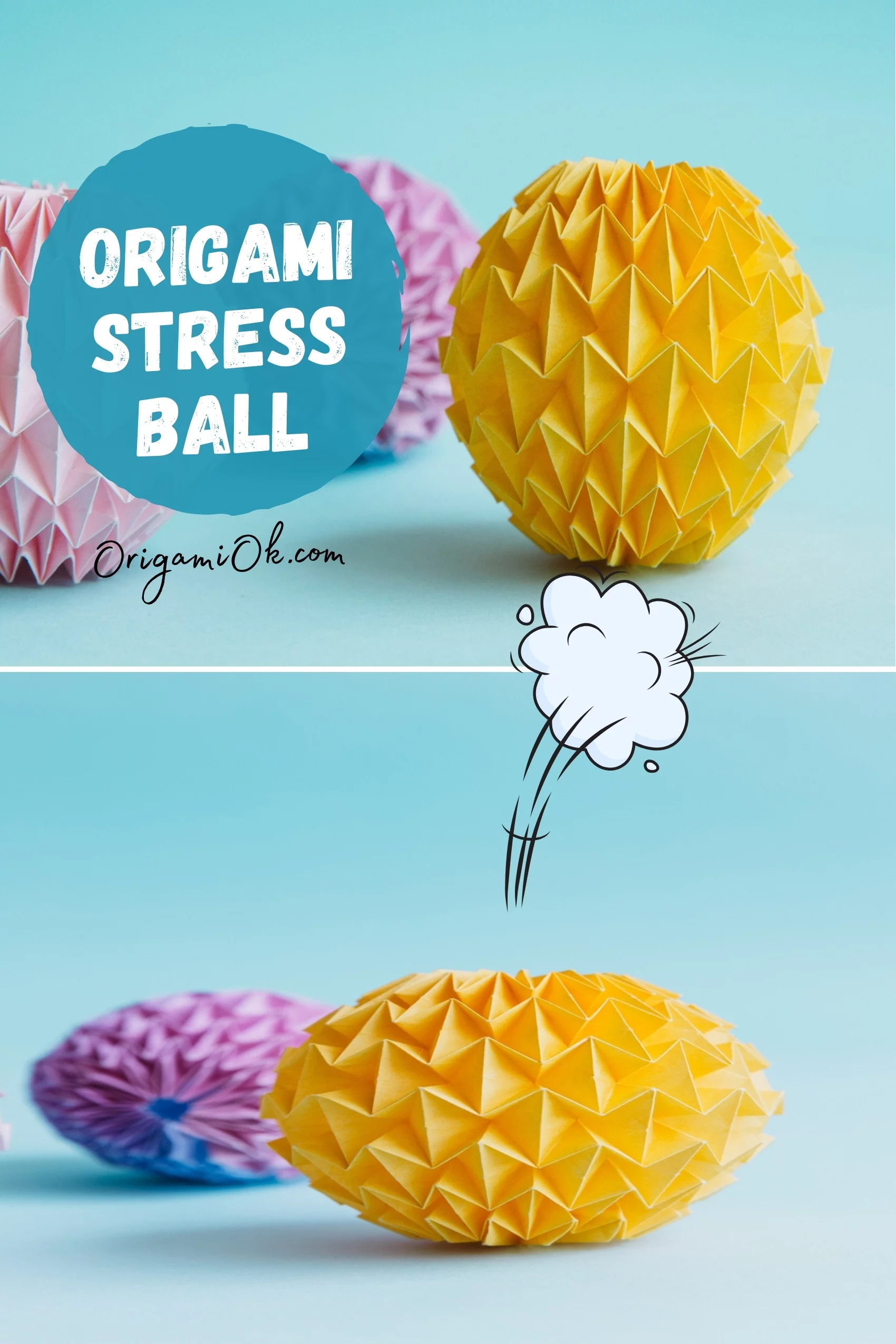 How to Make an Origami Stress Ball