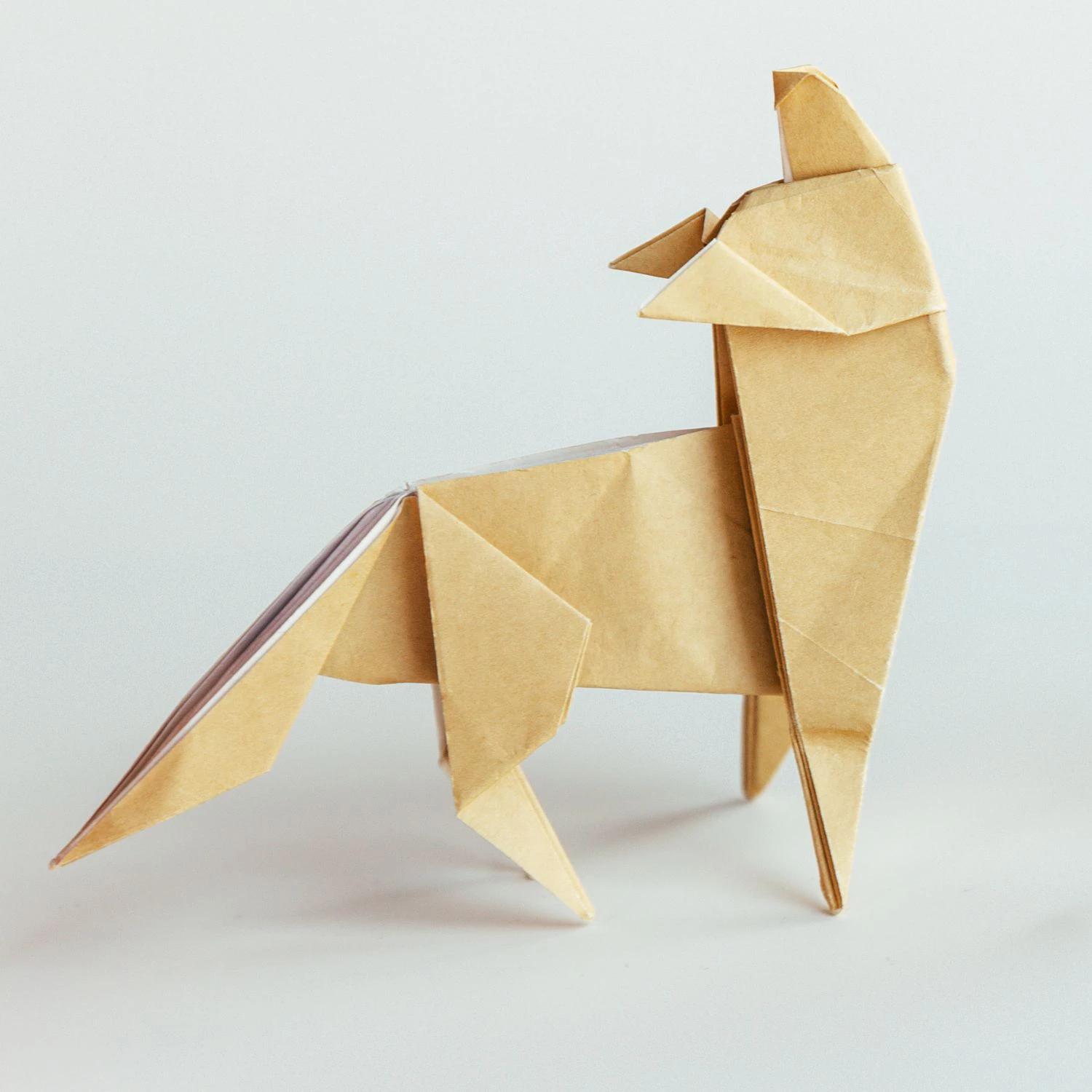 origami wolf | origamiok