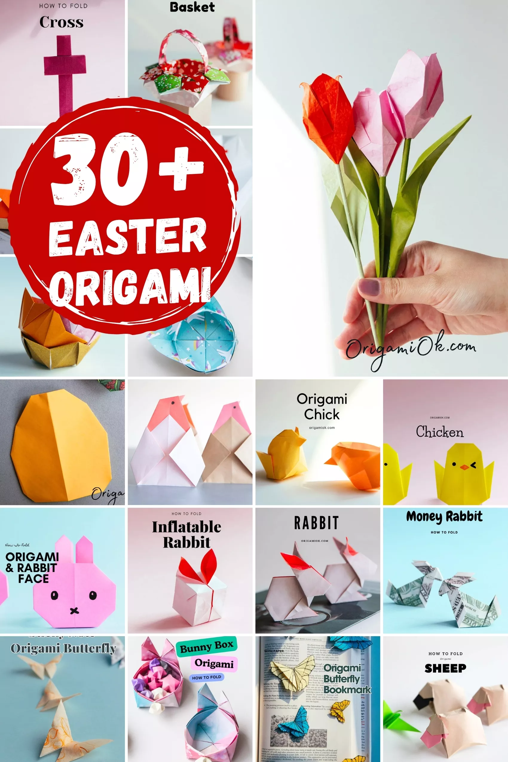 30+ Easter Origami Ideas - Perfect Spring Decor