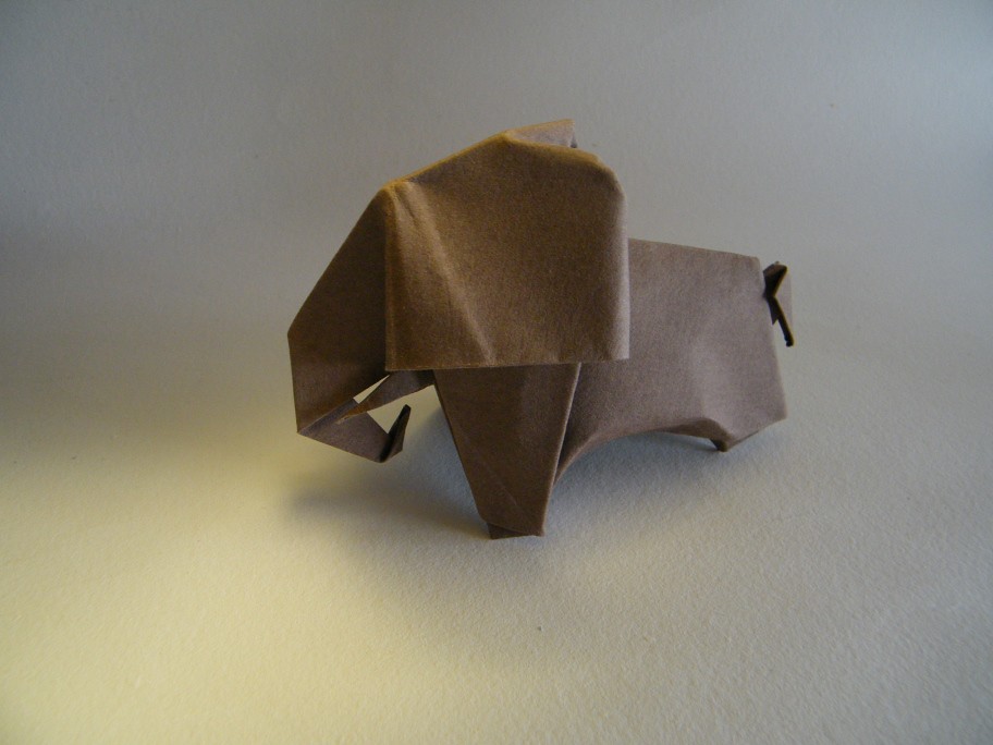 Origami Elephant Akira Yoshizawa