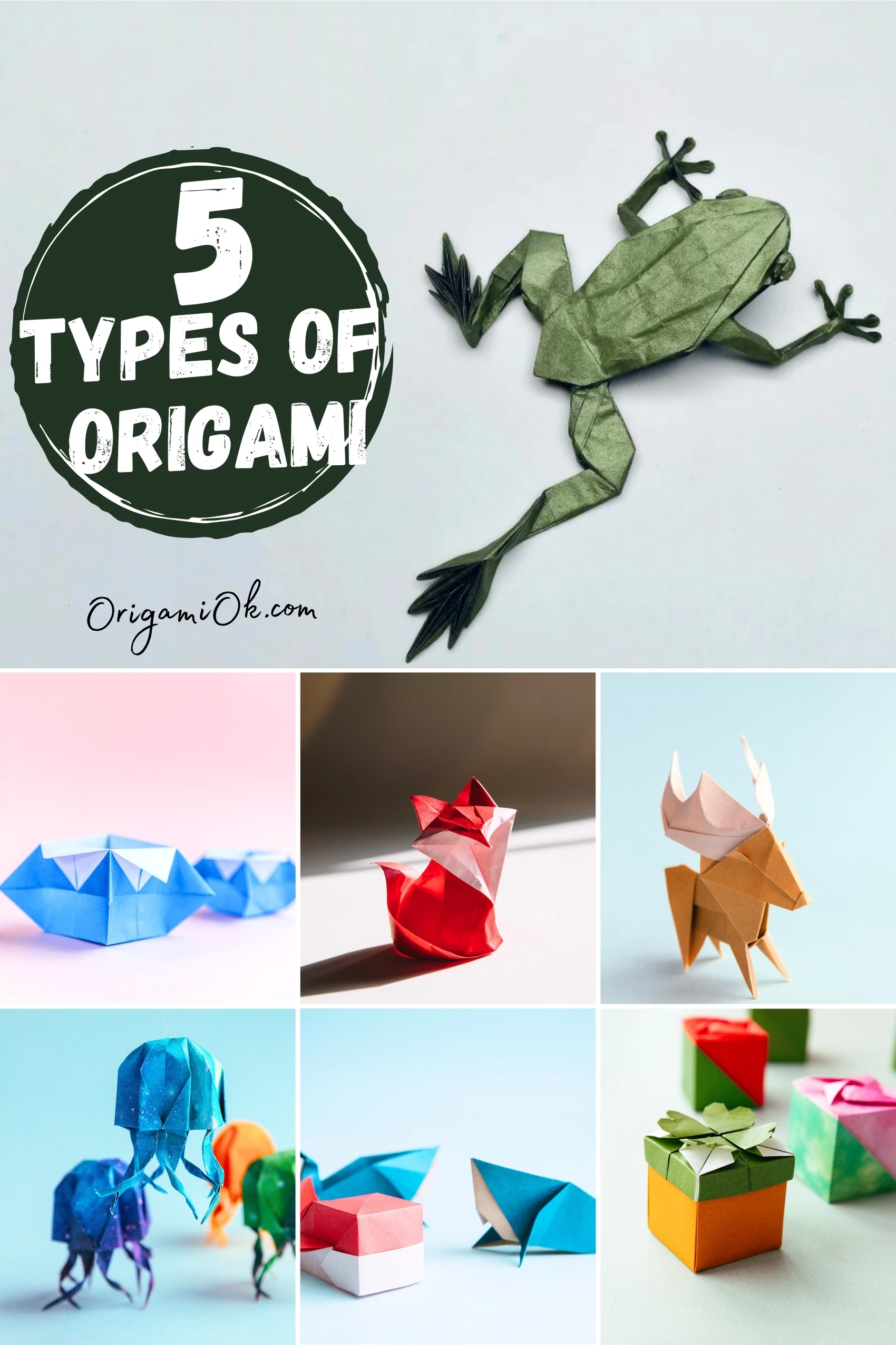 Types of Origami - From Easy to Complex