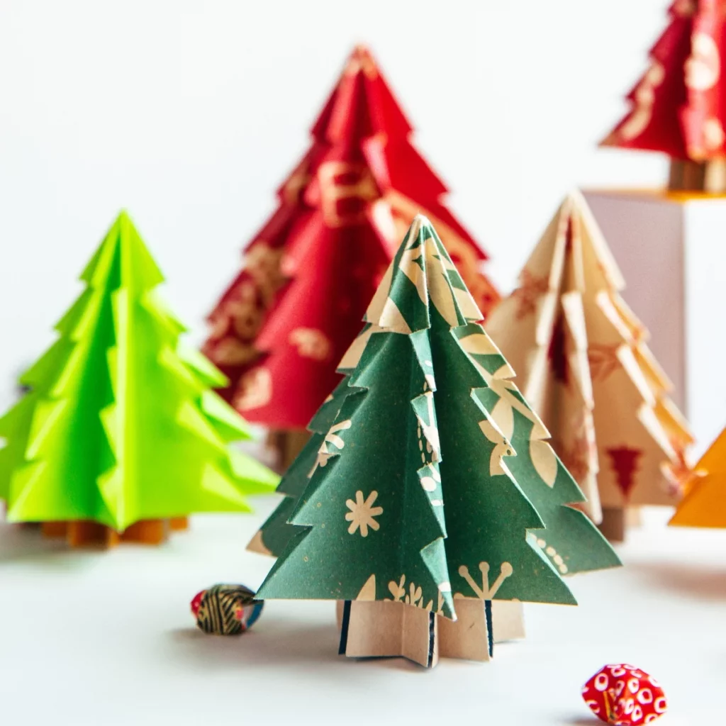 Origami Christmas Tree-3D Version
