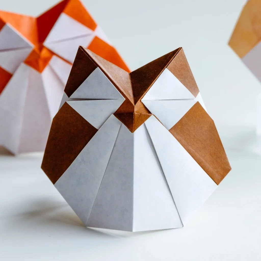 Origami-Owl-With-Kami-Paper