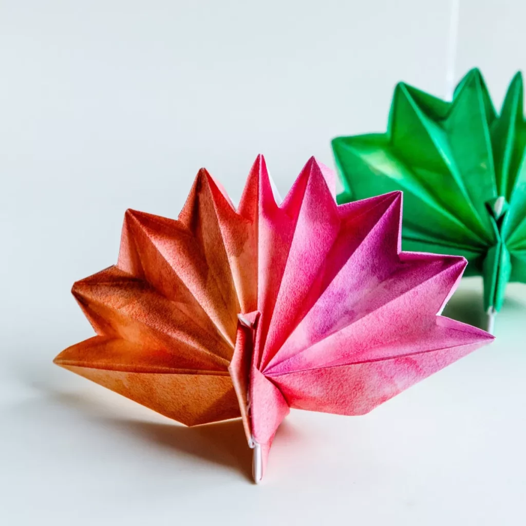 Origami Peacock