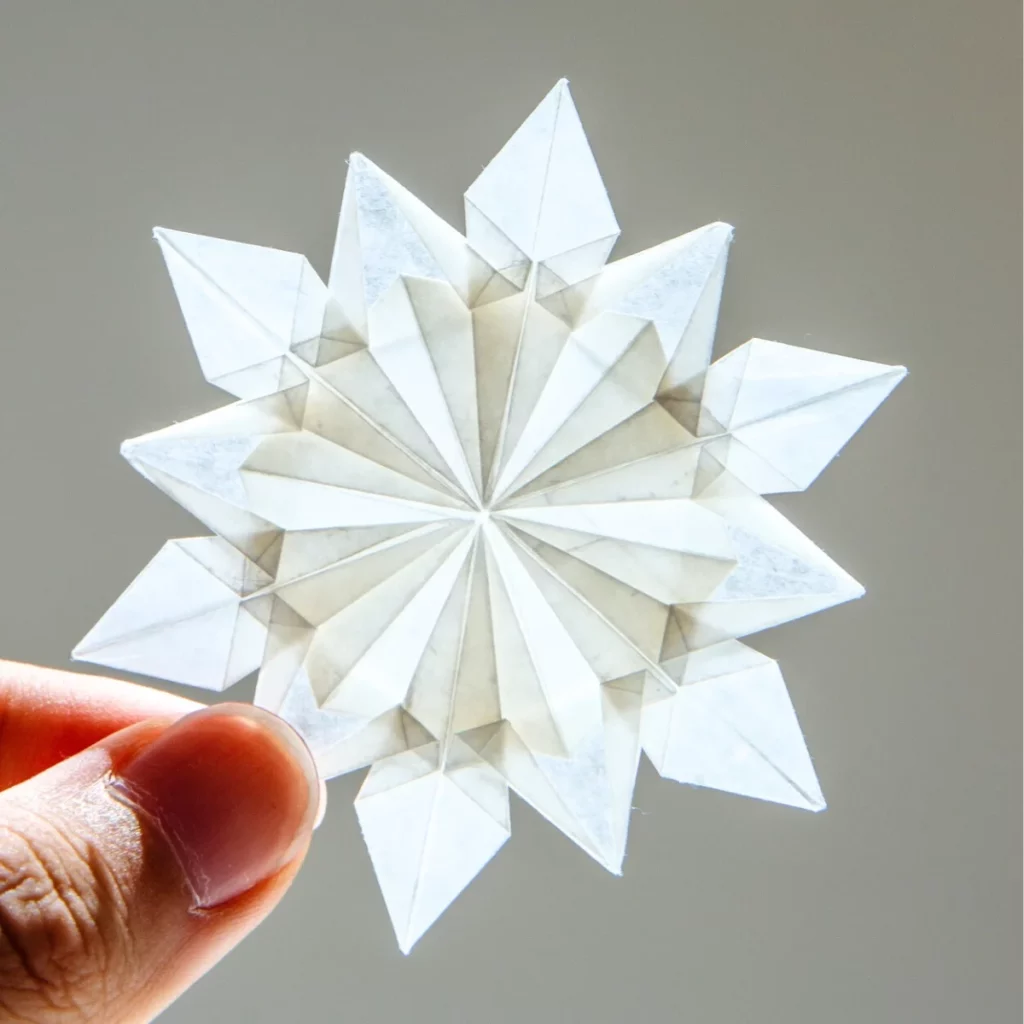 Origami Snowflake-01