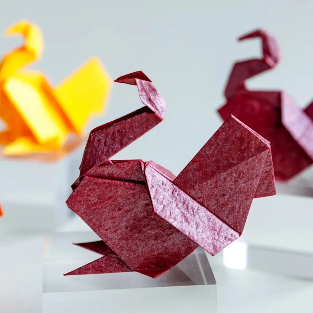 Origami Turkey by Momigami paper