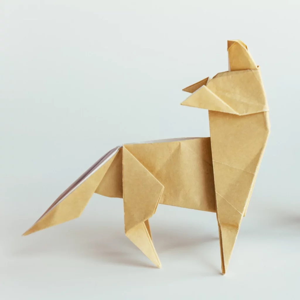 Origami Wolf