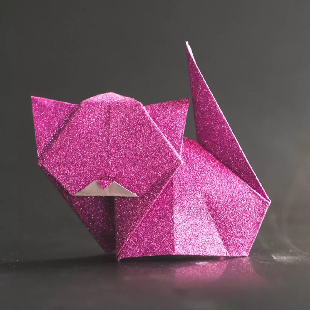 origami cat