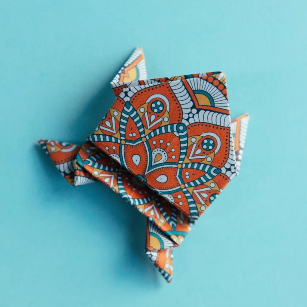origami jumping frog