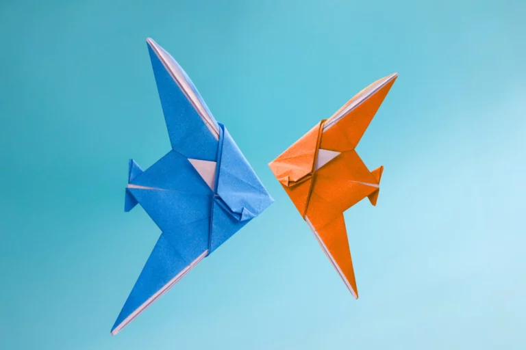 How to Make an Origami Angelfish