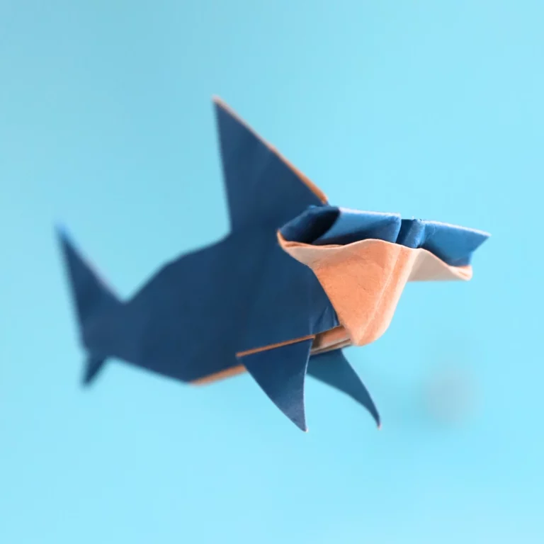 Origami Hammerhead Shark | Origamiok
