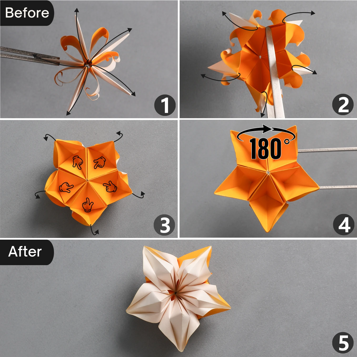 Origami Srarfish | Origamiok