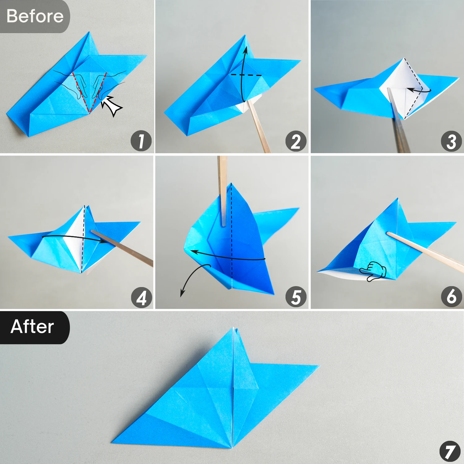 Origami Angelfish | Origamiok