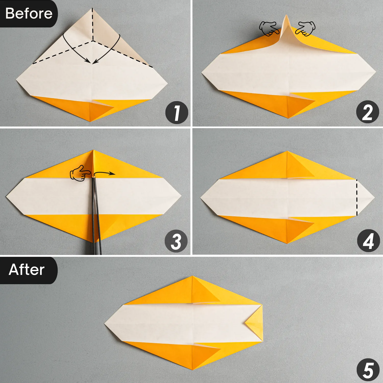 Origami Hammerhead Shark | Origamiok