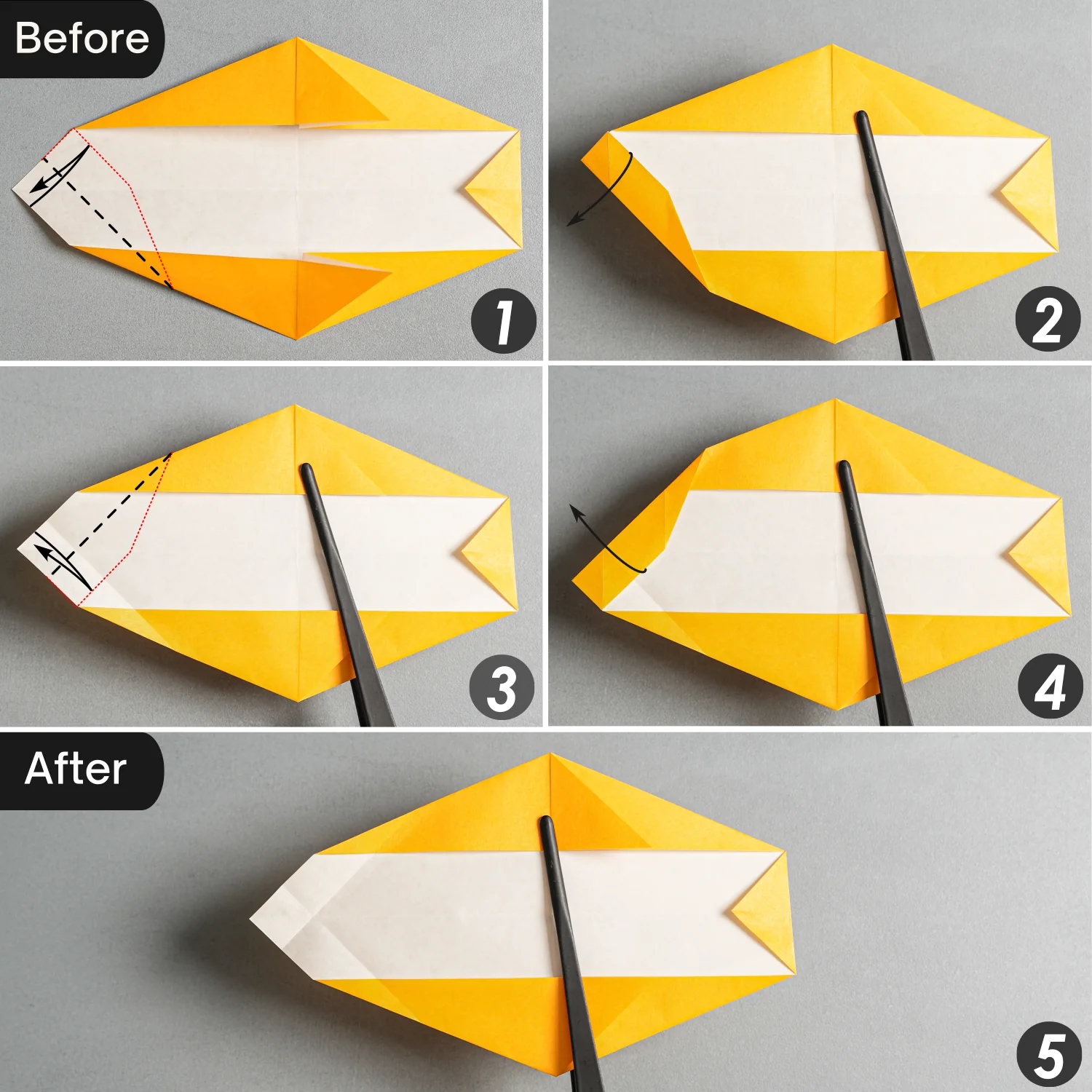 Origami Hammerhead Shark | Origamiok