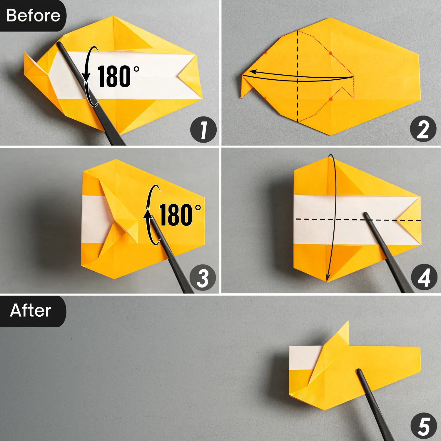 Origami Hammerhead Shark | Origamiok