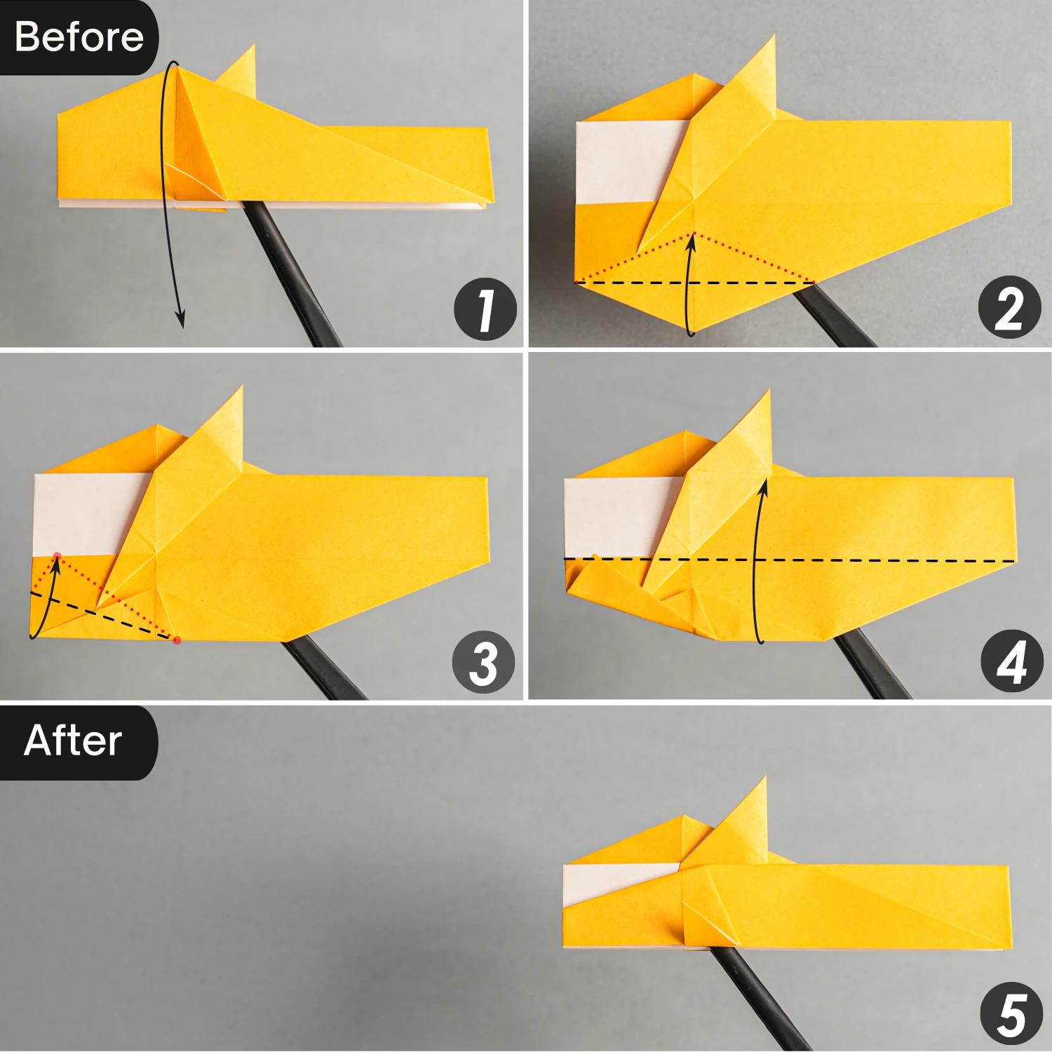 Origami Hammerhead Shark | Origamiok