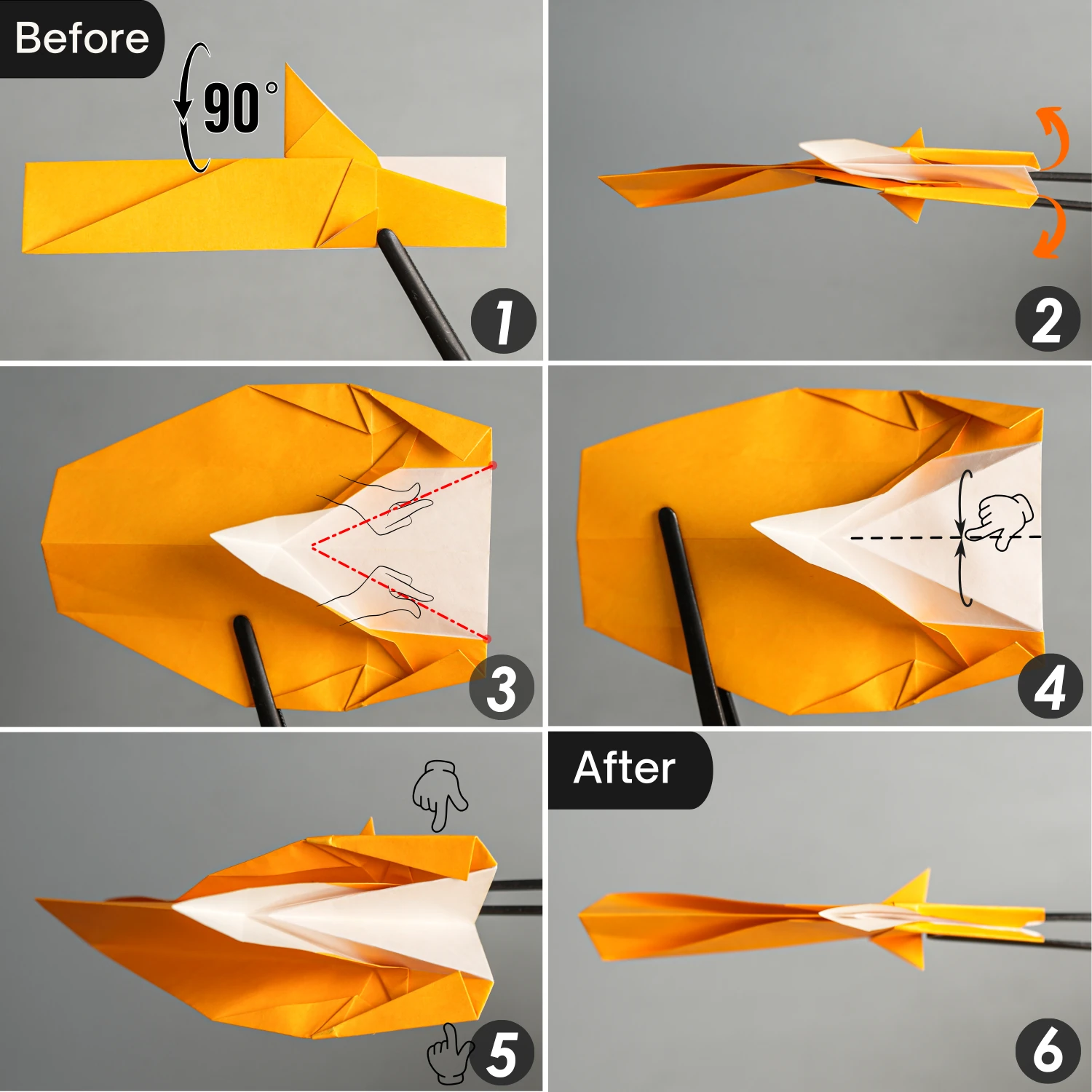 Origami Hammerhead Shark | Origamiok