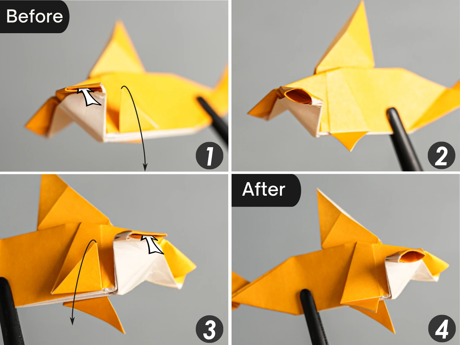 Origami Hammerhead Shark | Origamiok