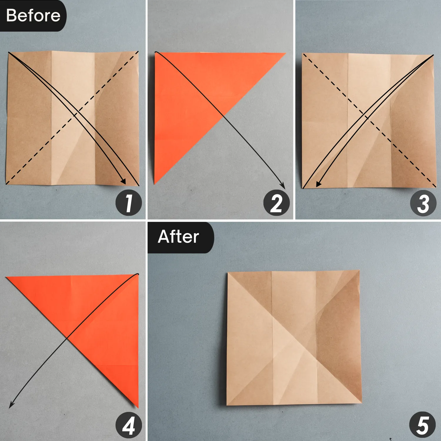 Origami Kissing Fish | Origamiok