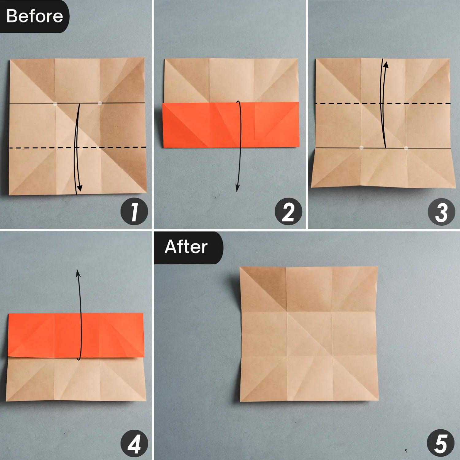 Origami Kissing Fish | Origamiok