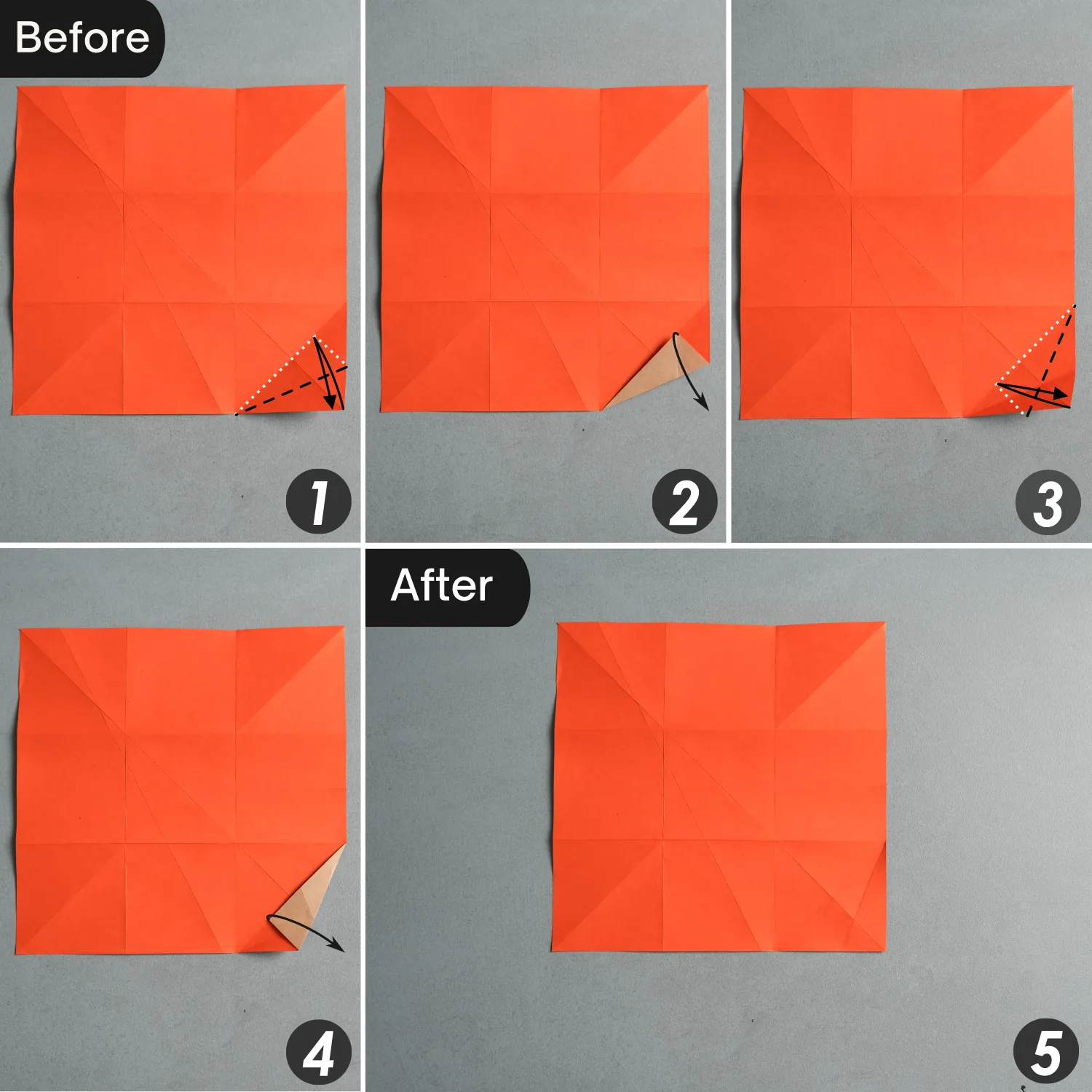 Origami Kissing Fish | Origamiok