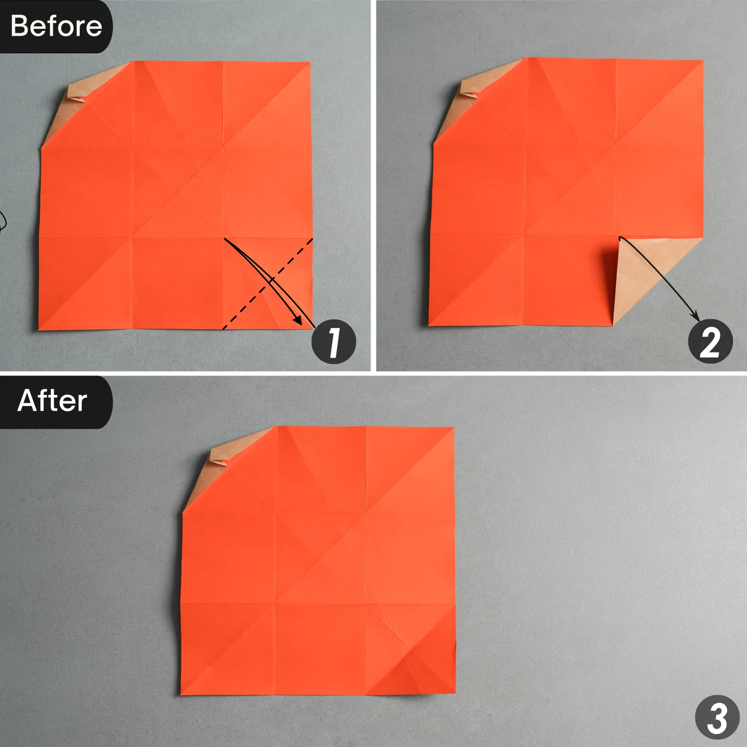 Origami Kissing Fish | Origamiok