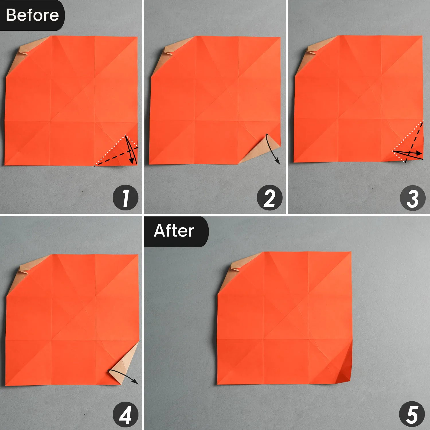 Origami Kissing Fish | Origamiok