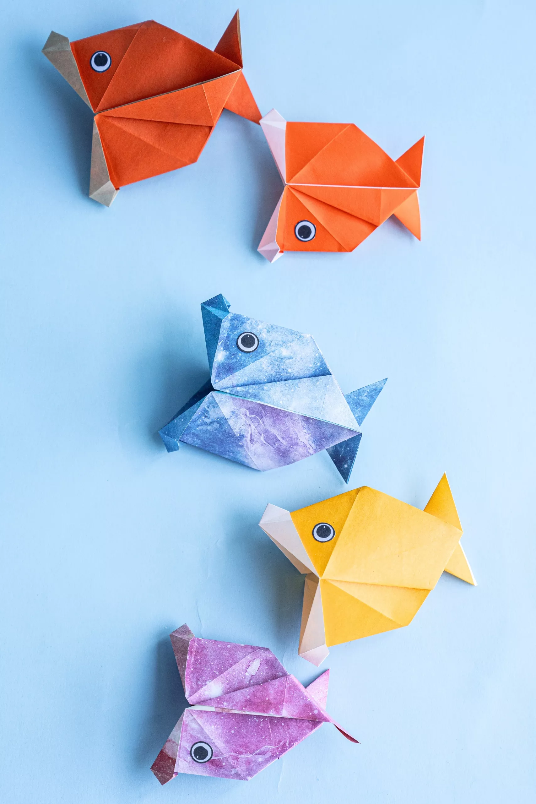 Origami Kissing Fish | Origamiok
