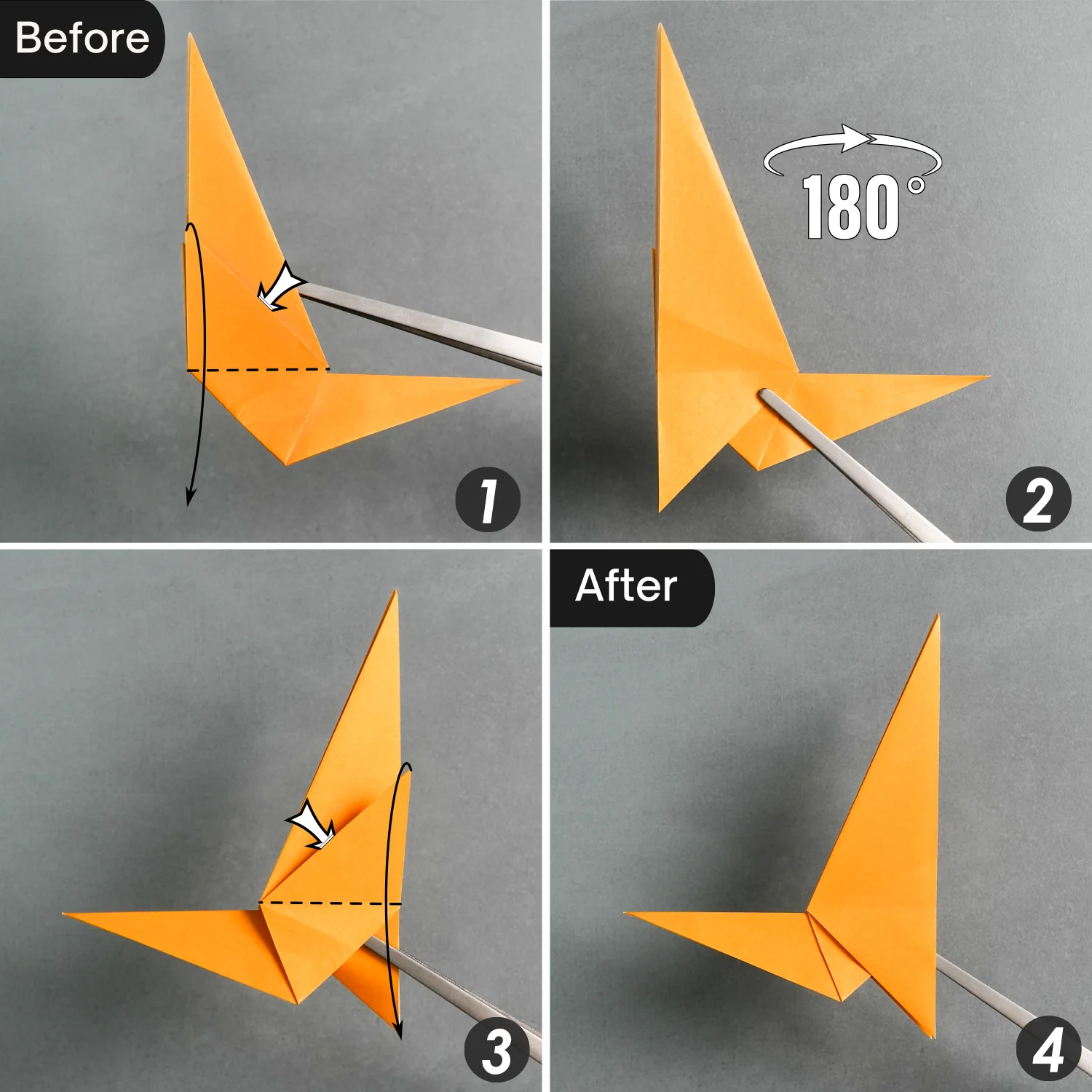 Origami Mini Dragon | Origamiok