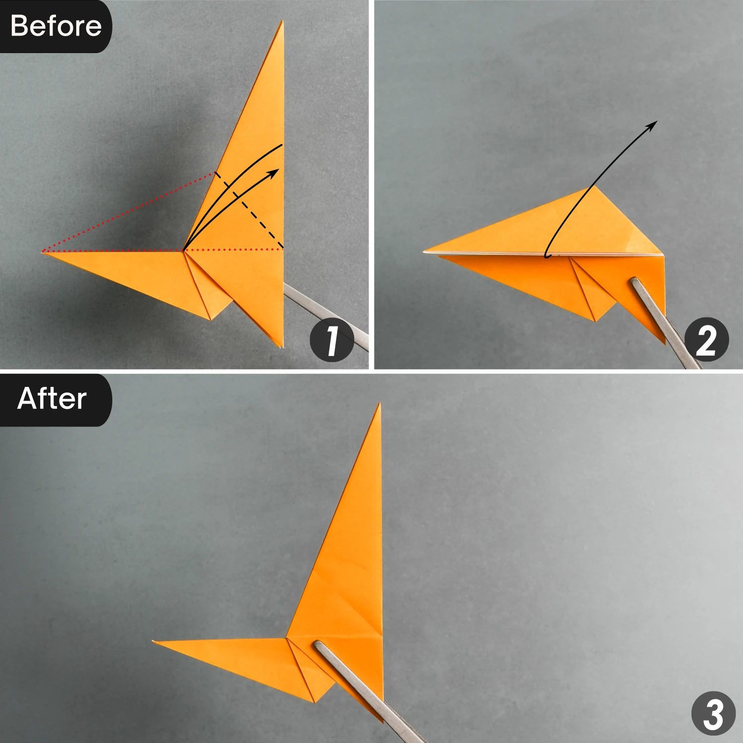 Origami Mini Dragon | Origamiok