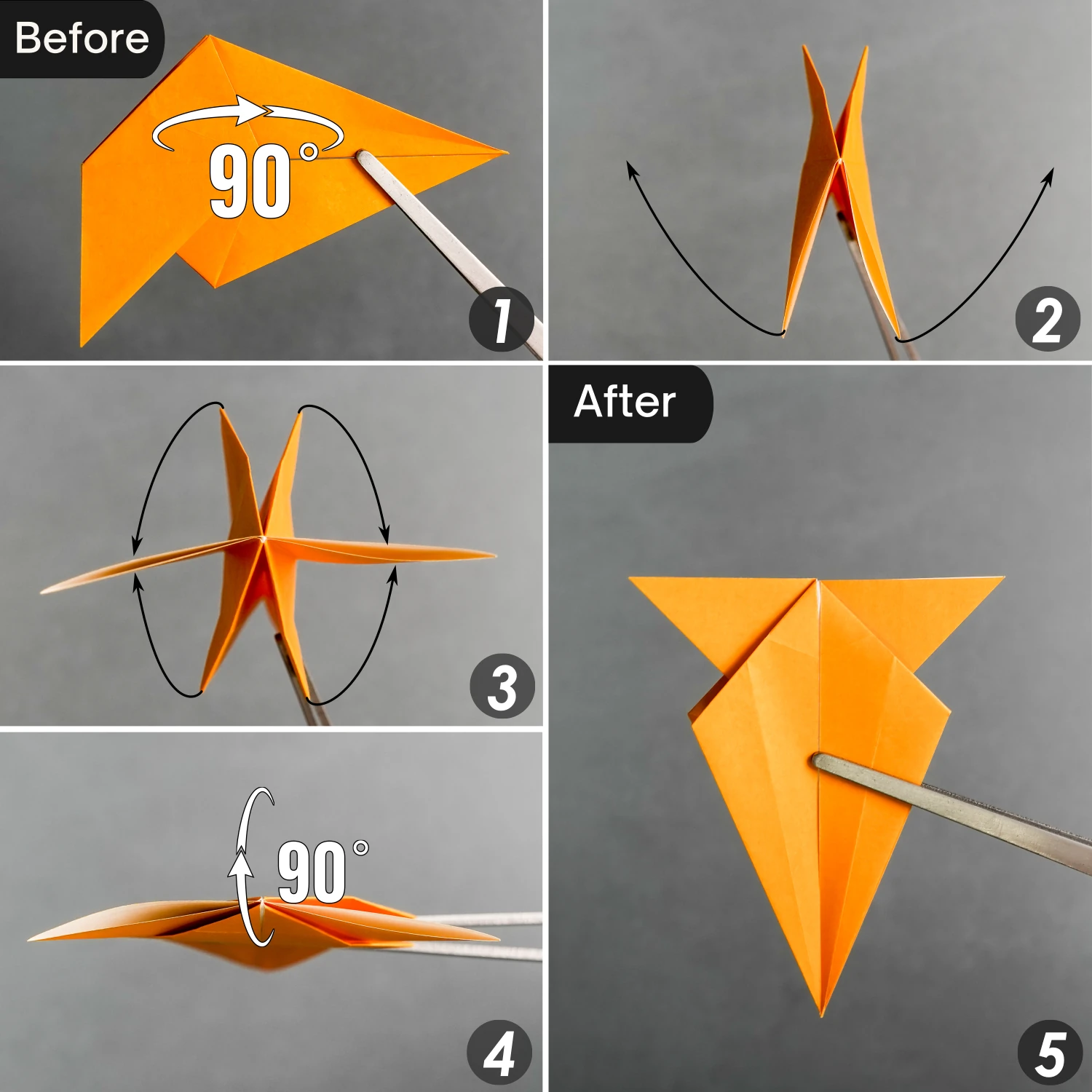 Origami Mini Dragon | Origamiok