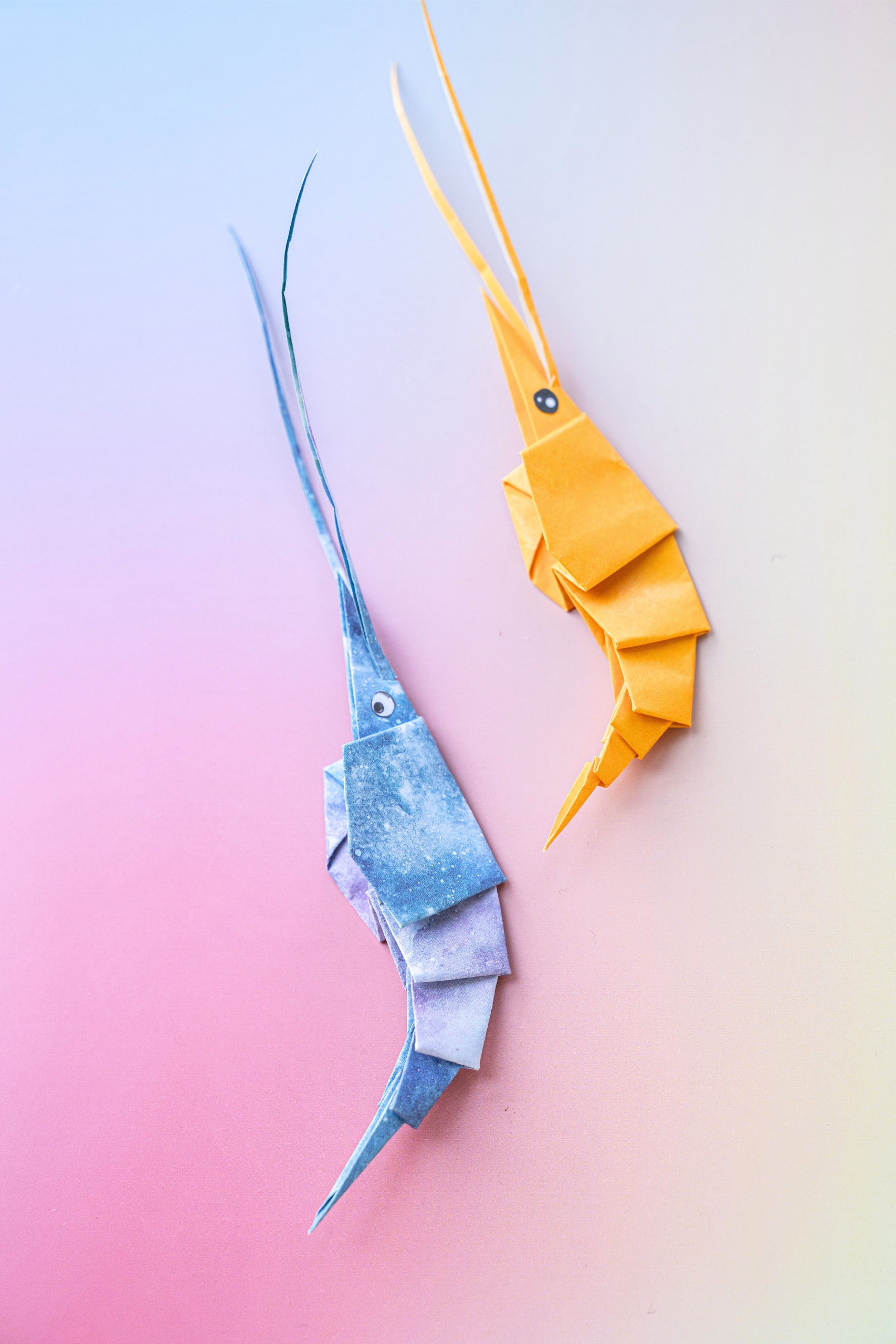 Origami Shrimp | Origamiok