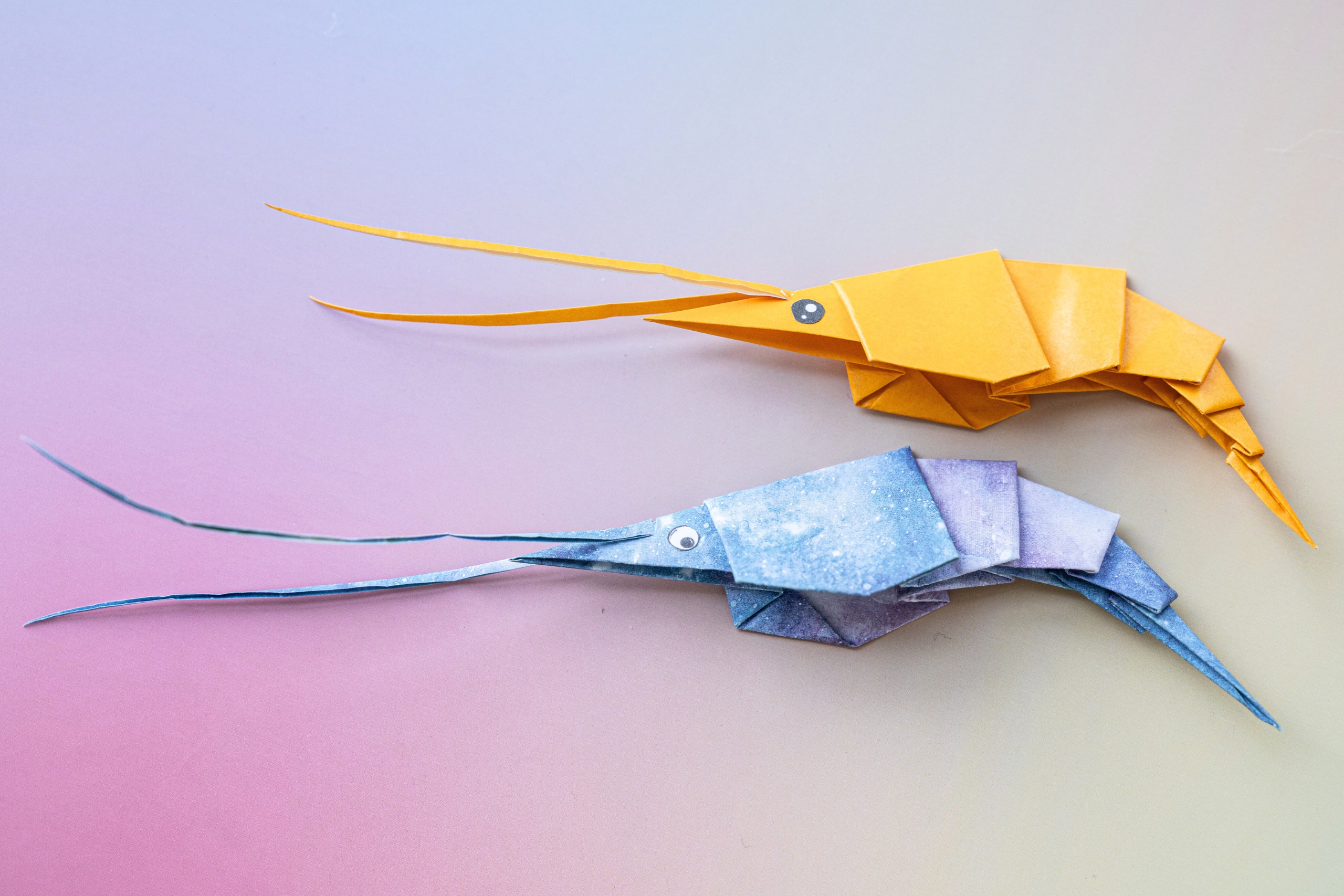 Origami Shrimp | Origamiok