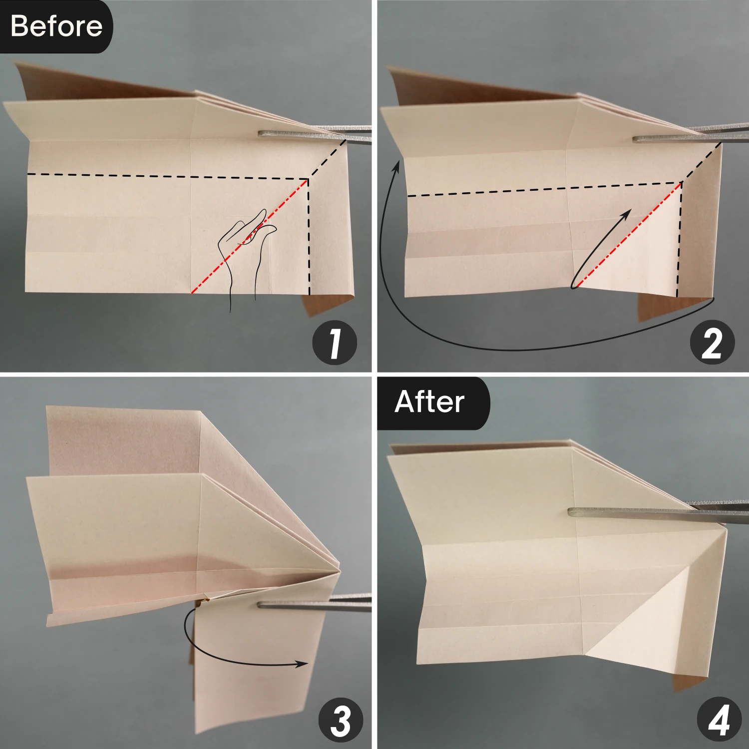 Origami Squid | Origamiok