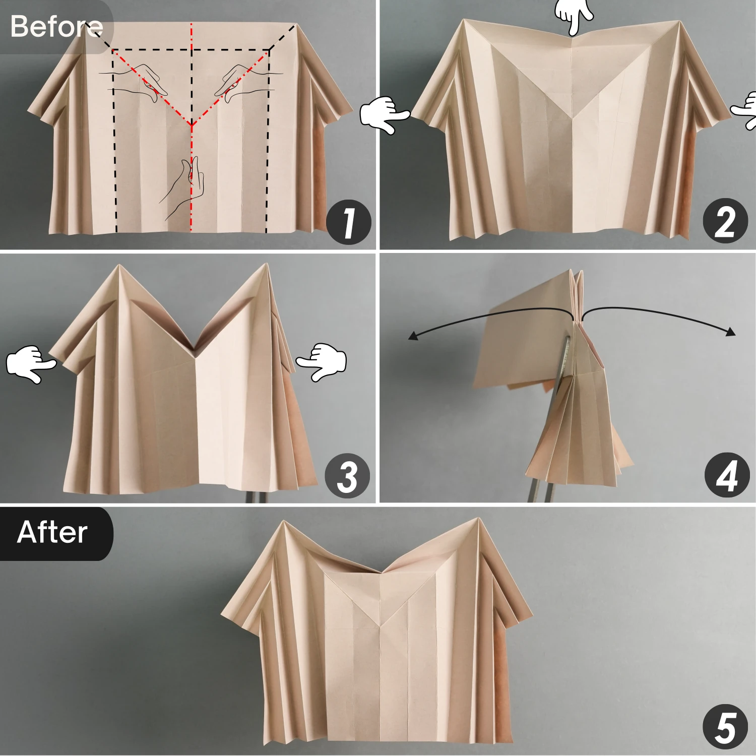 Origami Squid | Origamiok