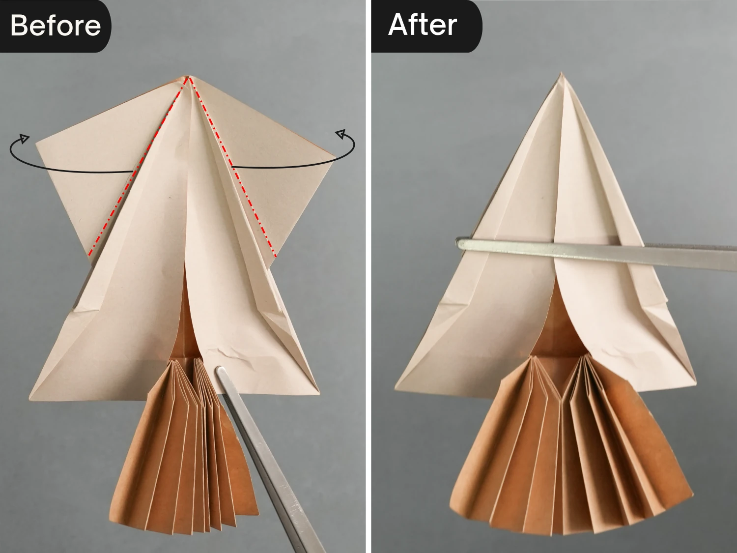 Origami Squid | Origamiok