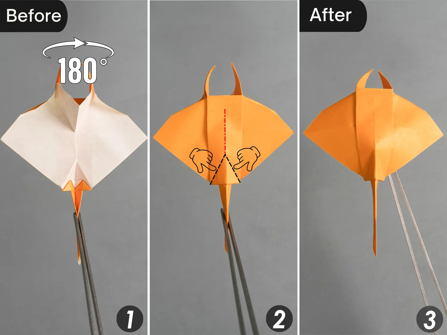 Origami Stingray | Origamiok