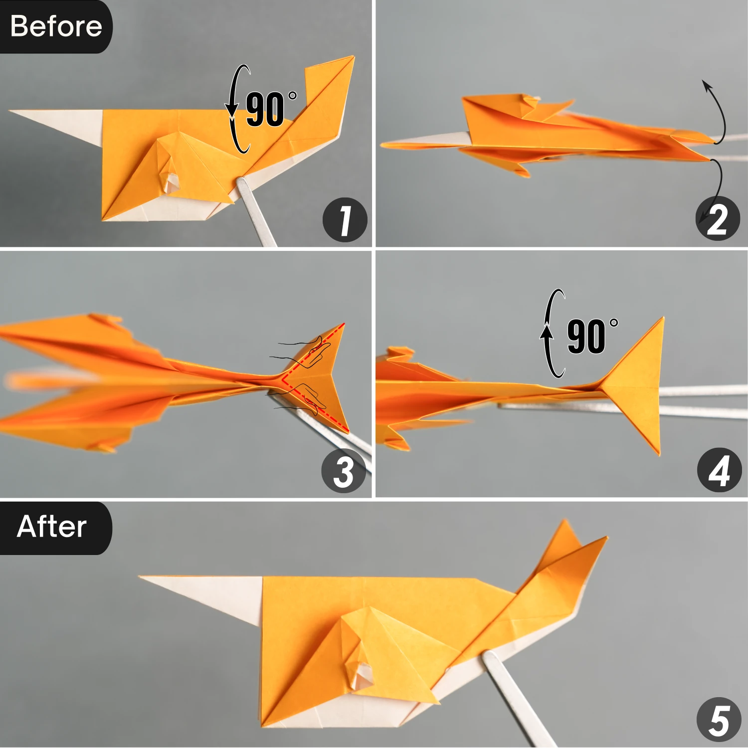 Origami Narwhal | Origamiok